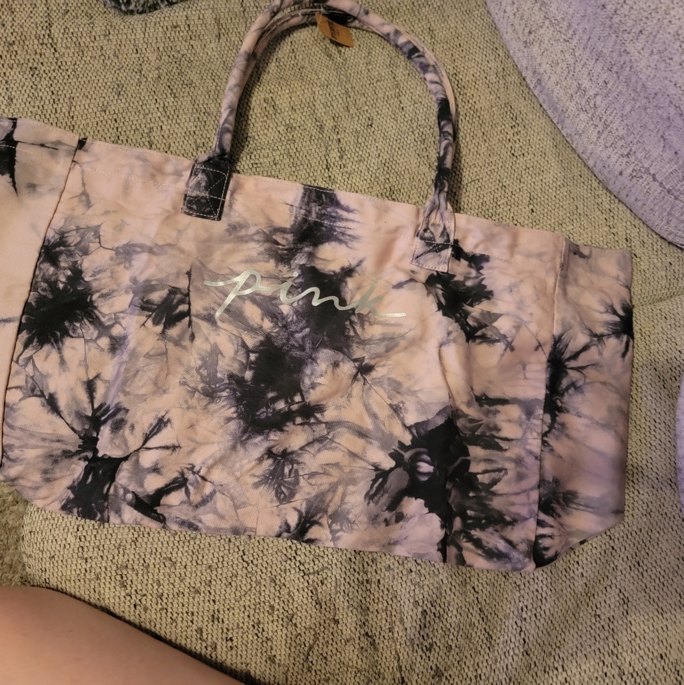 Victoria's secret PINK tye dye bag.
